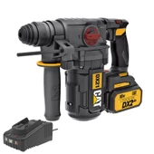 CAT DX21BC 18Volt 2.0Ah 2.2J Li-ion Tek Akülü Şarjlı Kömürsüz Profesyonel SDS-Plus Pnömatik Kırıcı/Delici - 1