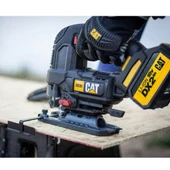 CAT DX51BC 18Volt 2.0Ah Li-ion Tek Akülü Profesyonel Kömürsüz Dekupaj Testere - 5