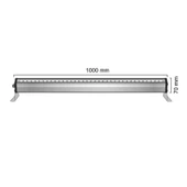 WONDEKS 36W 100CM WALLWASHER AMBER - 2