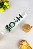 Digithome H2O Detox Bambu Kapaklı Cam Matara 1000 Ml - H2O75994 C1-1-18 - 1