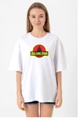 One Piece Anime Arlong Park Beyaz Kadın Oversize Tshirt thumbnail 1