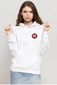 One Piece Anime Ninja Org. N.S Beyaz Kadın 3ip Kapşonlu Sweatshirt thumbnail 1