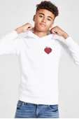 One Piece Anime Ope Ope Devil Fruit Beyaz Çocuk 3ip Kapşonlu  Sweatshirt - 1