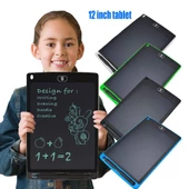 12 inc Grafik Digital Çocuk Yazı Çizim Tableti Lcd Ekranlı + Tablet Kalemli - 4