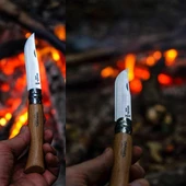Opinel OP-001083 Inox Kayın Saplı Paslanmaz Çelik Çakı - 8
