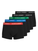 JACK JONES Erkek 5 li Siyah Renk Boxer 12142342 - 1