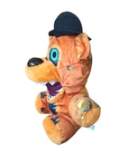 Five Nights At Freddys Karakterleri Oyuncak Peluş Fnaf Karakteri 23cm. Kahverengi Kedi Şapkalı - 2