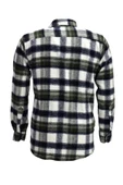 Erkek Çift Cepli Kapaklı Regular Fit Oduncu Gömlek BGL-ST03256 thumbnail 8