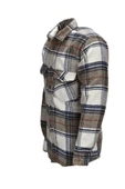 Erkek Çift Cepli Kapaklı Regular Fit Oduncu Gömlek BGL-ST03255 - 4