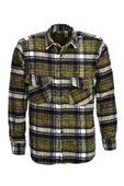 Erkek Çift Cepli Kapaklı Regular Fit Oduncu Gömlek BGL-ST03255 - 1