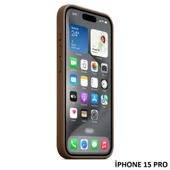 iPhone 15 Pro için MagSafe özellikli Mikro Dokuma Kılıf - 12