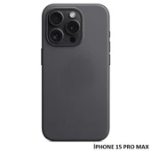 iPhone 15 Pro Max için MagSafe özellikli Mikro Dokuma Kılıf - 4