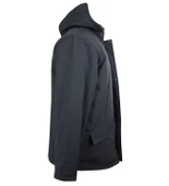 Büyük Beden Dolgulu Softshell Mont Antrasit - 4