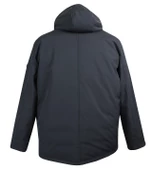 Büyük Beden Dolgulu Softshell Mont Antrasit - 3