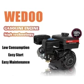 Wedoo Tek Motor 6.5 HP Benzinli İpli Kamalı - 1