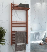 Duffmart Practical 6/8 Amortisörlü 60x80 cm Bronz Havlupan - 1