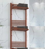 Duffmart Practical 5/11 Amortisörlü 50x110 cm Bronz Havlupan - 1