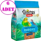 Beaks Karışık Muhabbet Kuş Yemi 400 Gr 6 AD - 1