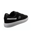 M.P. 232-1291 Mr Erkek Siyah-Beyaz Cilt Sneaker Ayakkabı - 2