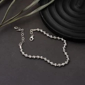 Beyaz Altın Dorika 14 Ayar Bileklik thumbnail 2