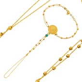 22 Ayar Yarım Reşatlı Şahmeran Bileklik - 1