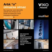 Viko 6lı Uzatma Kablosu 5 Metre - 3