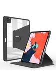 İpad Mini 6 Uyumlu Kılıf Katlanır Kalem Bölmeli Standlı Uyku Modlu Akıllı Kapak - 1
