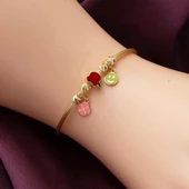 Elma Model Pandora Altın Çocuk Bilekliği thumbnail 4