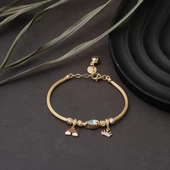 Balık Pandora Altın Çocuk Bilekliği thumbnail 5