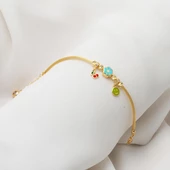 Papatya Altın Pandora Çocuk Bilekliği thumbnail 5