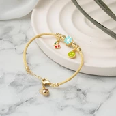 Papatya Altın Pandora Çocuk Bilekliği thumbnail 3