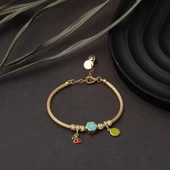 Papatya Altın Pandora Çocuk Bilekliği thumbnail 4