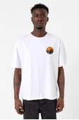 One Piece Anime Thousand Sunny Beyaz Erkek Oversize Tshirt thumbnail 1