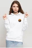 One Piece Anime Thousand Sunny Beyaz Kadın 3ip Kapşonlu Sweatshirt thumbnail 1