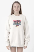 Outer Banks Chill Beyaz Kadın 2ip Sweatshirt - 1