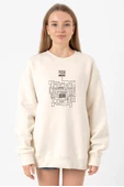 Prison Break Labyrinth Ekru Kadın 2ip Sweatshirt - 1