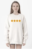 Squid Game Dalgona Candy Beyaz Kadın 2ip Sweatshirt - 1