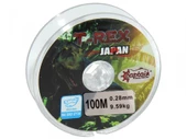 Captain TRex 100mt Monofilament Misina Beyaz 0.28 mm - 1