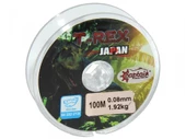 Captain TRex 100mt Monofilament Misina Beyaz 0.08 mm - 1