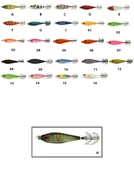 Captain 3007 Kalamar Zokası 6cm Metsuki Squid H - 1