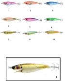 Captain 3010 Kalamar Zokası 7cm Flash Filinta Squid 8 - 1