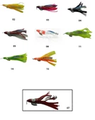 Captain 3581 Kalamar Zokası 11cm Oktopus Squid Size 3.5  07 - 1