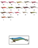 Captain 3023 Kalamar Zokası 11cm Japannes Squid Size 3.0  10 - 1