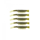 Captain 3052 Silikon Karides 6cm Suni Yem 5'li Paket 006 - 1