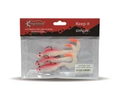 Captain 3559 Pencil Soft 10cm Levrek Silikonu 3'lü Suni Balık 2 - 2