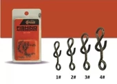 Captain 5019 Sahte Balık Klipsi Spiral 15'li Paket Black Nikel 3 - 1