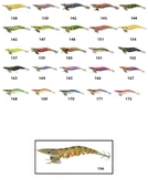 Captain 3014 Kalamar Zokası 12cm Crazy Squid Size 3.5 156 - 1