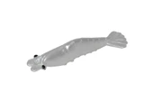 Captain 3056 Silikon Karides 8cm Suni Yem 5'li Paket 003 - 1