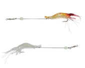 Captain 3063 Silikon Karides Takım 10cm Suni Yem 2'li Set A - 1