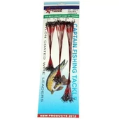 Captain 2920 Çelik Tel Kartela Set 7 Kat 16 kg Çeker 60'lı Paket Kırmızı - 1